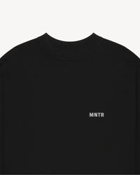 MNTR Long Sleeve Shirt - Black