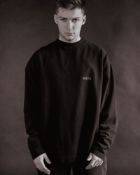 MNTR Long Sleeve Shirt - Black