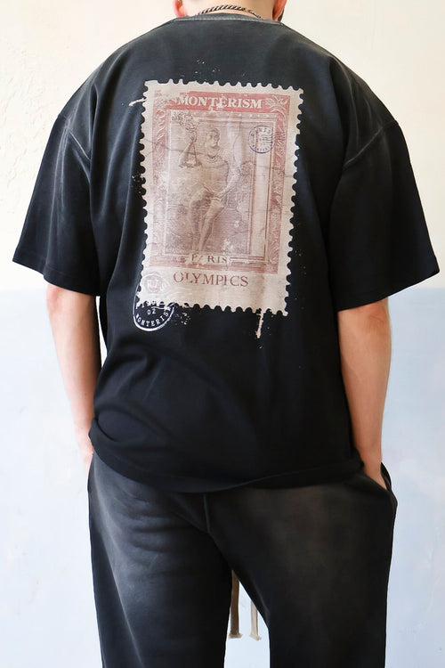 Monterism Tee - Paris Stamp