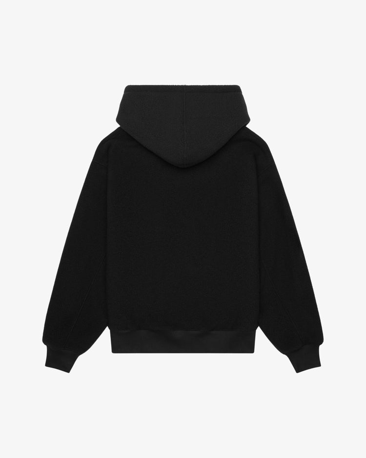 Core Polar Fleece Hoodie - Black